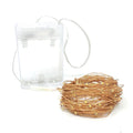 100 LED Thin Copper Wire Battery Operated String Lights, 32-Feet