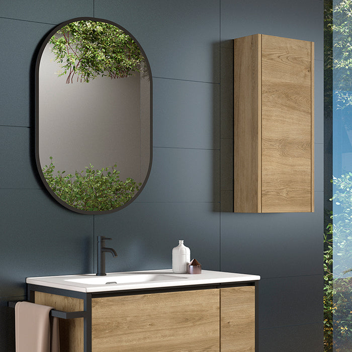 32" Soul Reversible Mirror - Matte Black (DAX-120-SOUL3222-BL)