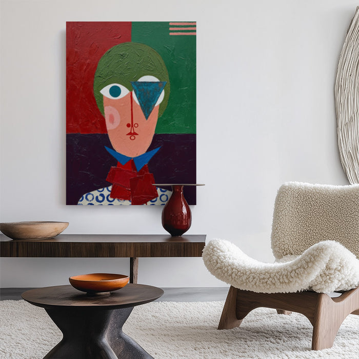 A Curious Face Canvas