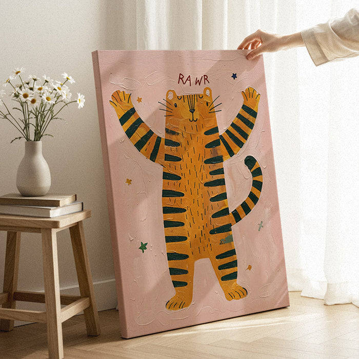 A Friendly Roar Canvas