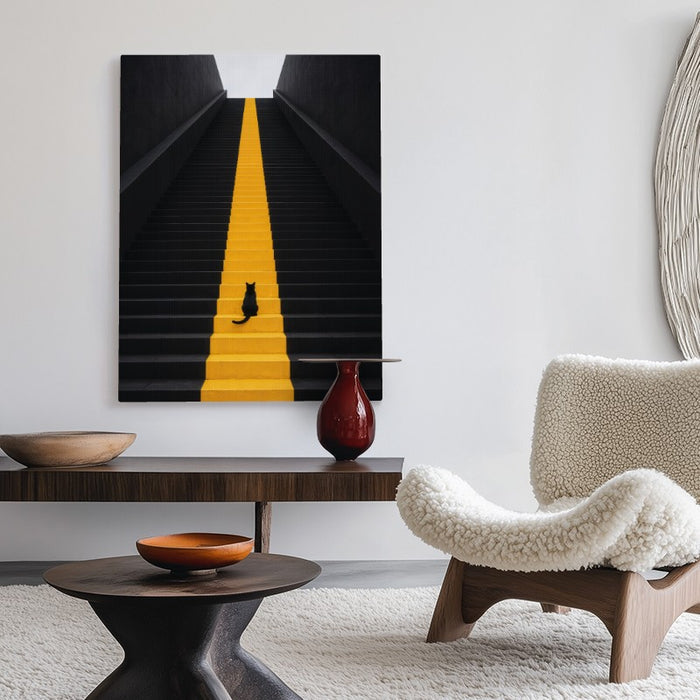 A Way Through Darkness Canvas — Canvas Vertical #02