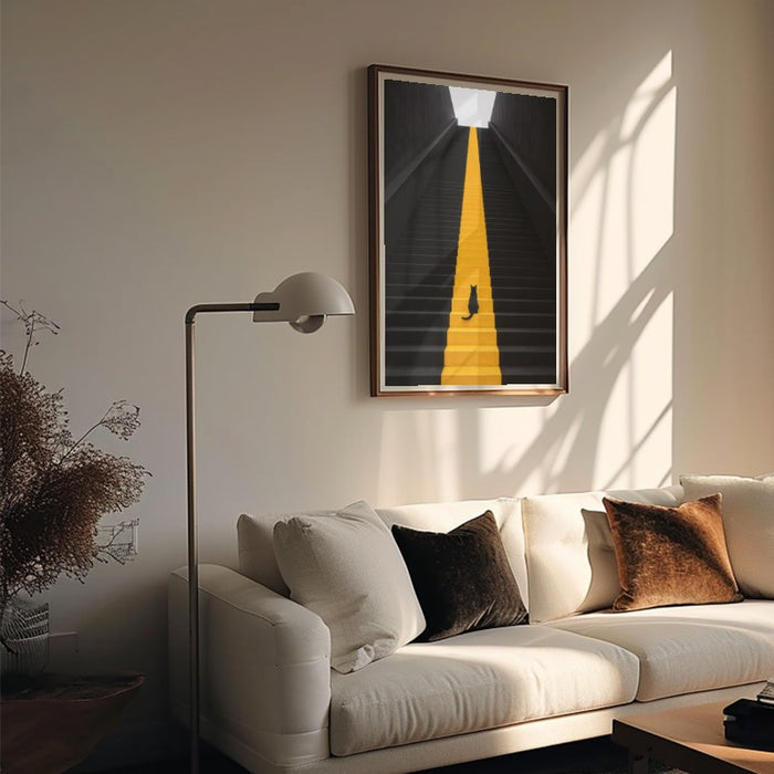 A Way Through Darkness — Art Print Vertical #05