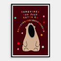 Ahhhhhhh — Art Print Vertical #01