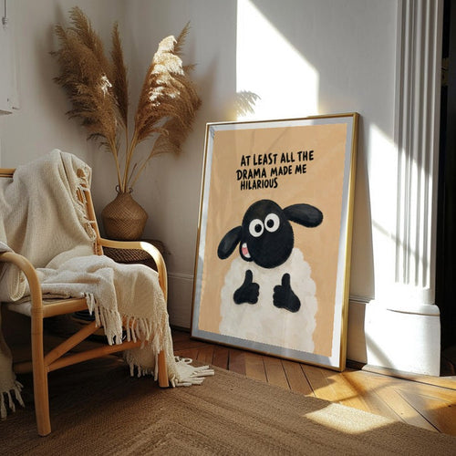 All The Drama — Art Print Vertical #02