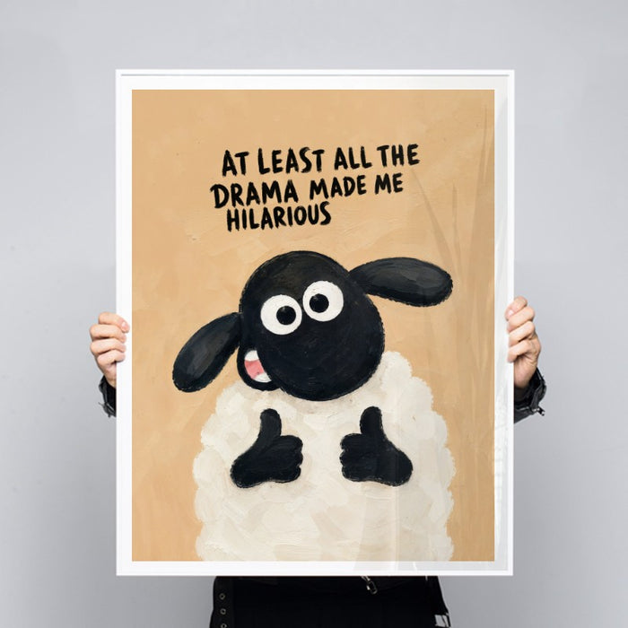 All The Drama — Art Print Vertical #03