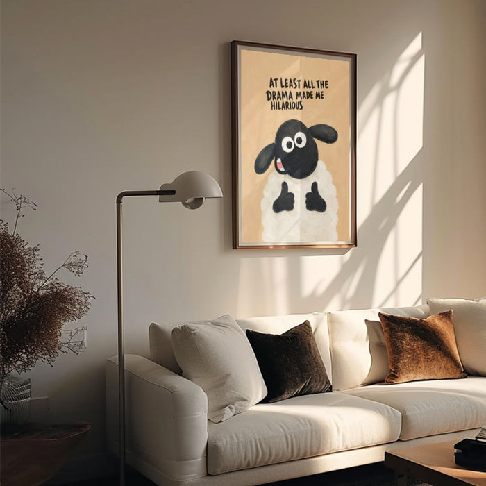 All The Drama — Art Print Vertical #05
