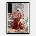 All You Need Is Love — Art Print Vertical #01