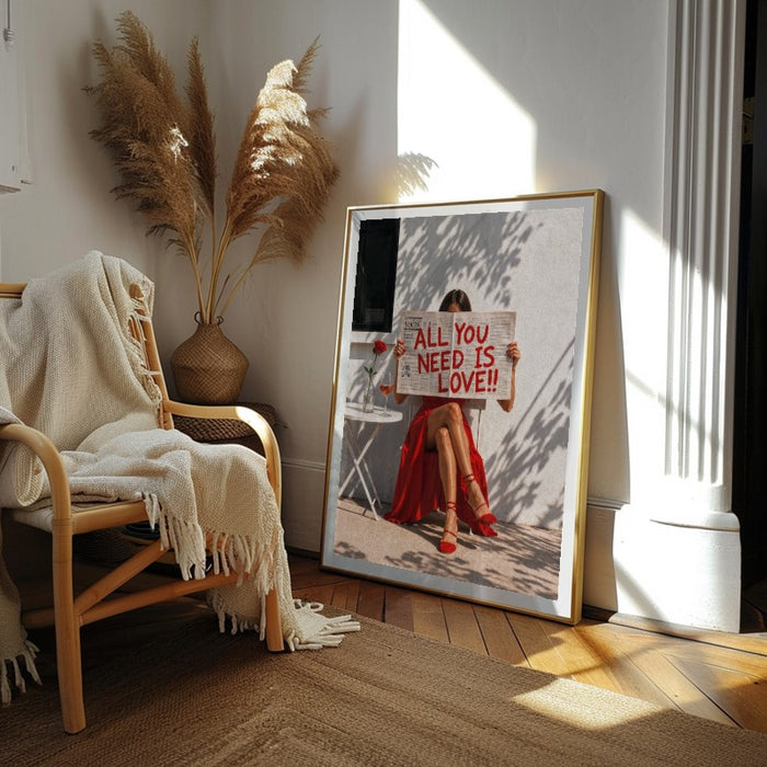 All You Need Is Love — Art Print Vertical #02