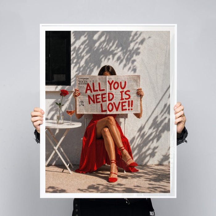 All You Need Is Love — Art Print Vertical #03