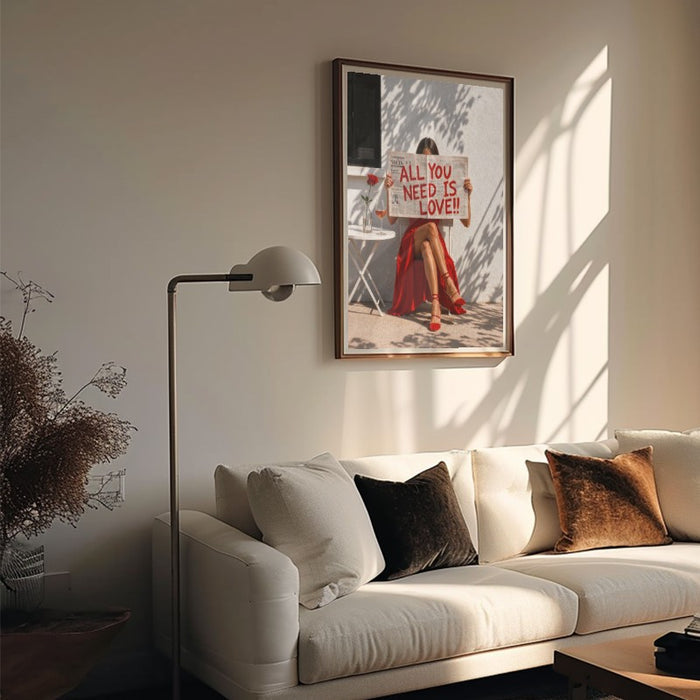 All You Need Is Love — Art Print Vertical #05