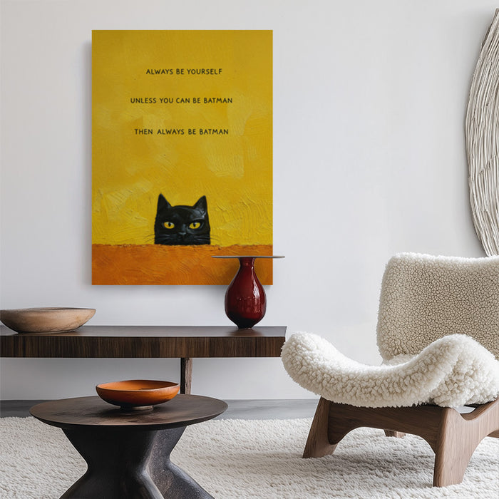 Always Be Batman Canvas