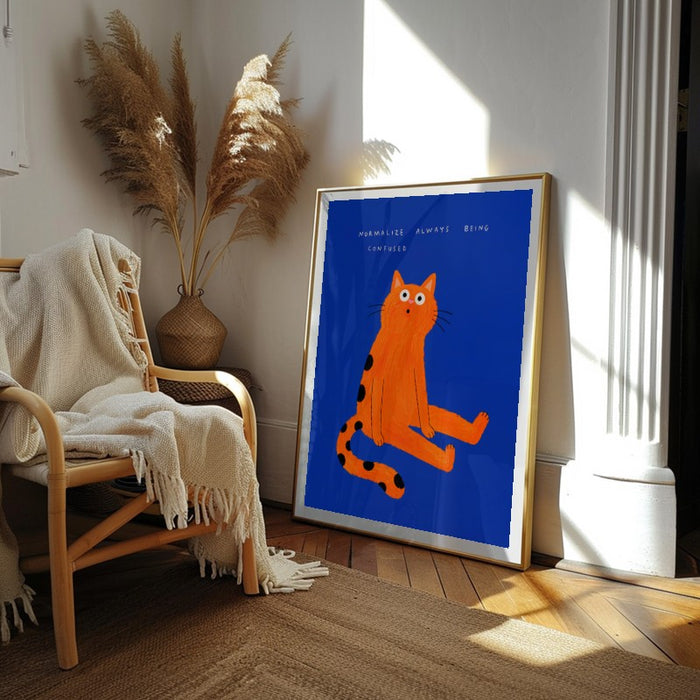 Always Confused — Art Print Vertical #02