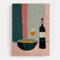 An Open Bottle Canvas