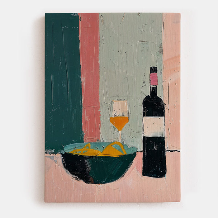 An Open Bottle Canvas