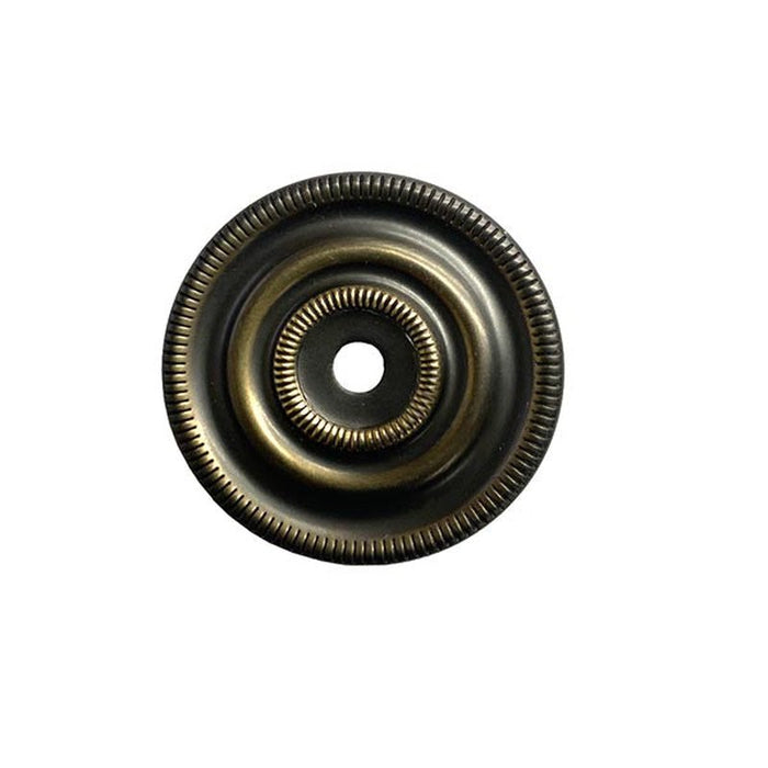 1-1/2" Antique finish brass Rosette - Paxton Hardware