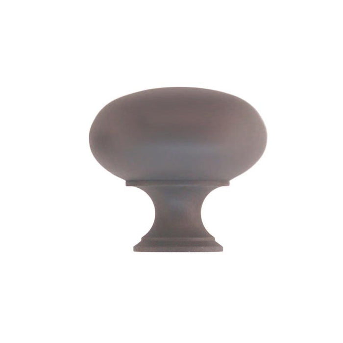 1" Brass Cabinet Knob with Antique Finish  - Paxton Hardware