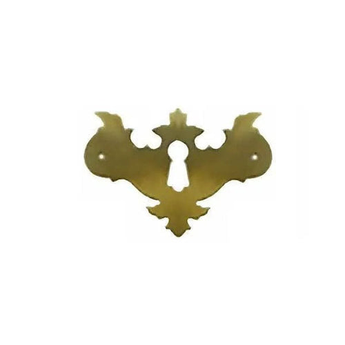 Antique Chippendale Keyhole Plate - Paxton Hardware ltd