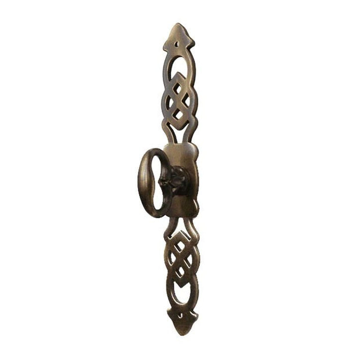 Antique Mock Key Pulls, Long Backplate - Paxton hardware ltd