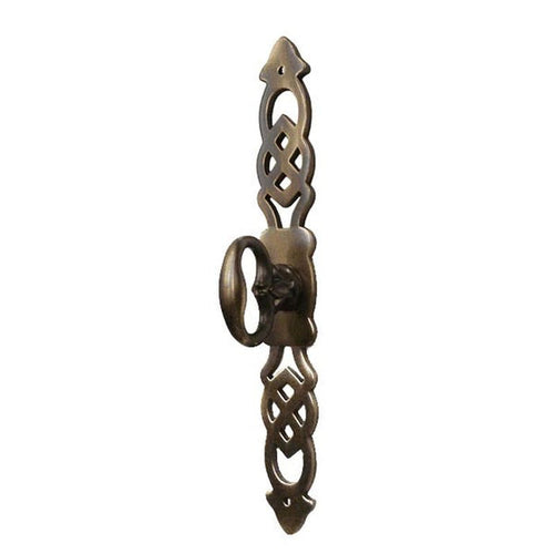 Antique Mock Key Pulls, Long Backplate - Paxton hardware ltd
