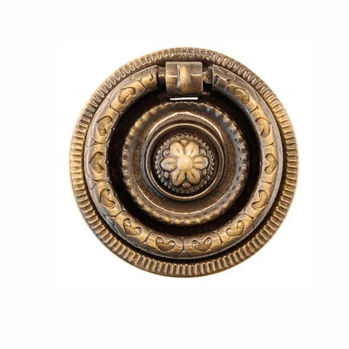 Antique Ring Furniture Pulls, diameter 2 - Paxton Hardware ltd