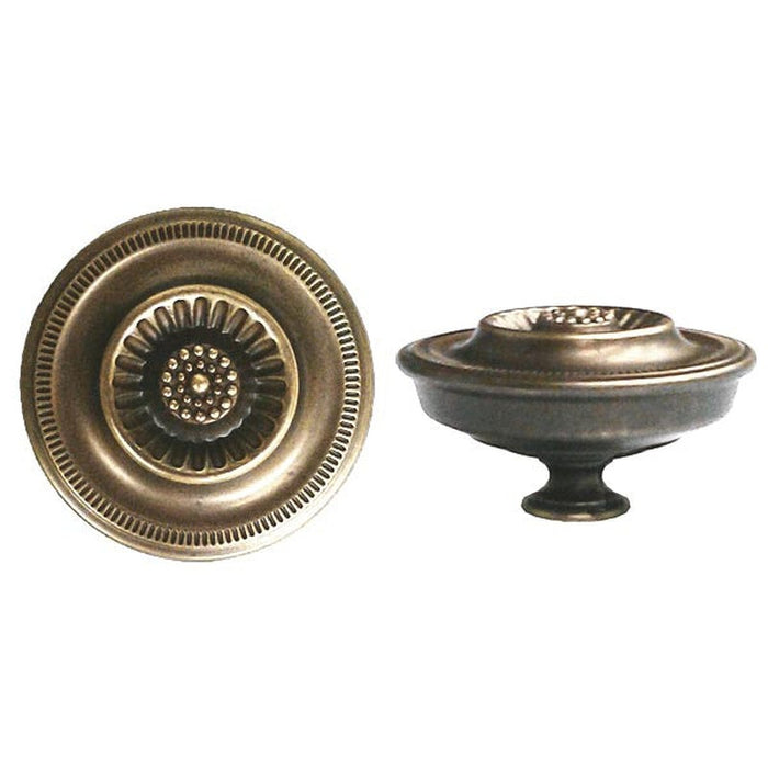 Large Antique Sheraton Furniture Knobs, 2" Diameter - Paxton Hardware ltd