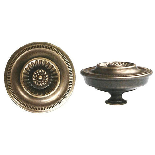 Large Antique Sheraton Furniture Knobs, 2" Diameter - Paxton Hardware ltd