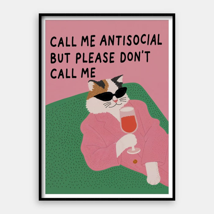 Antisocial — Art Print Vertical #01