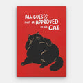 Approved By Cat Canvas — Canvas Vertical #01