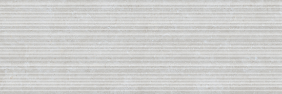 Raye Matt White / 12" x 36"
