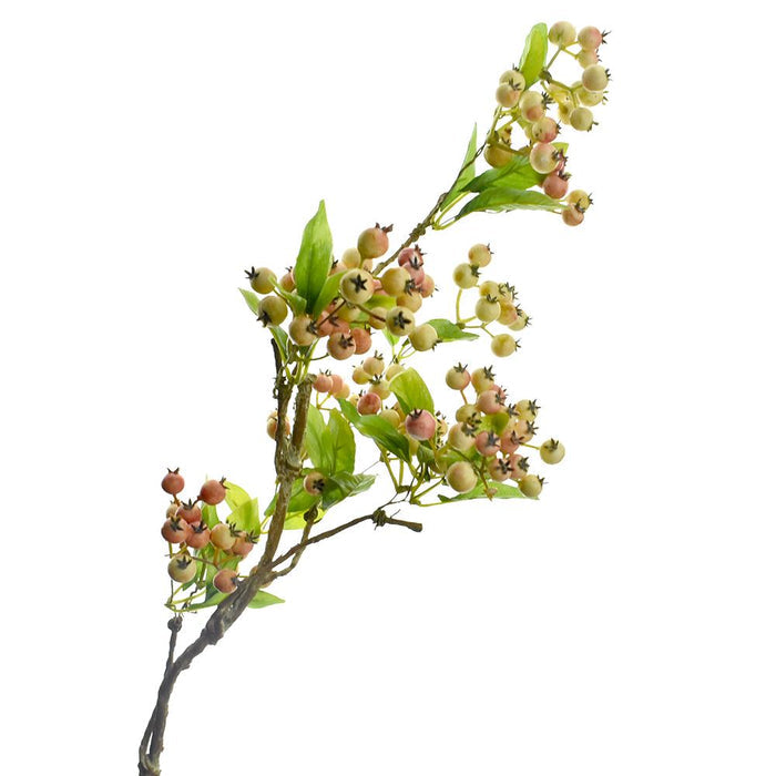 Artificial Berries Branch Spray, 21-Inch
