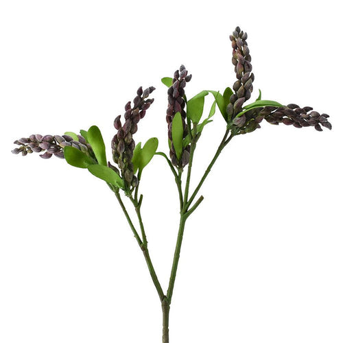 Artificial Berry Spray, Mauve, 26-Inch