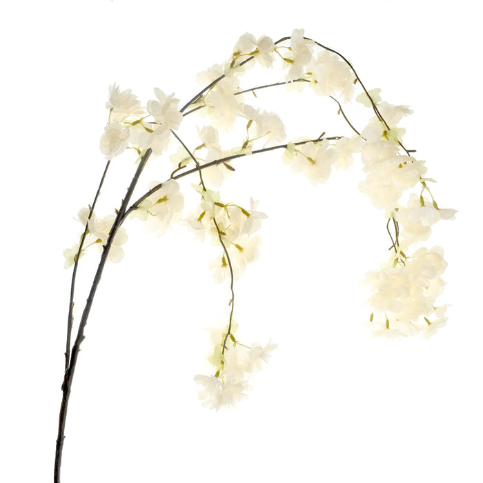 Artificial Cherry Blossom Spray, 58-Inch