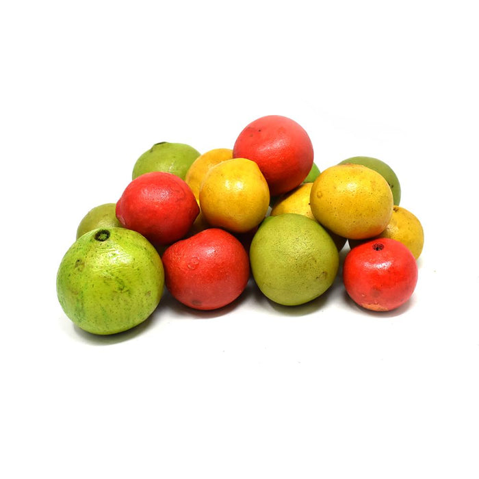 Artificial Decorative High Gloss Bellani Realistic Faux Fruit, 6-Piece, Lime