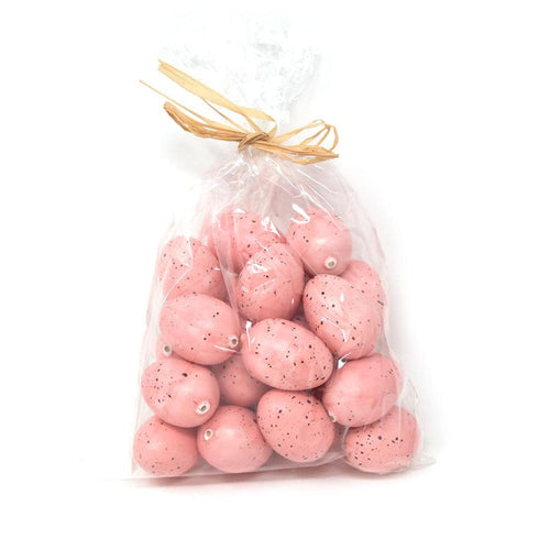 Artificial Decorative Loose Eggs, 1-1/2-Inch, 12-Count, Pink