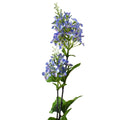 Artificial Lilac Spray, Blue, 29-Inch