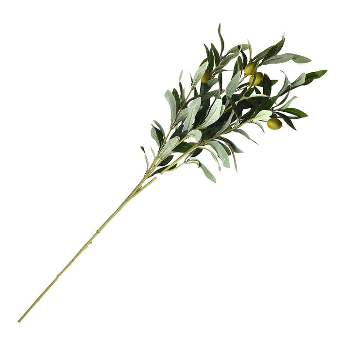 Artificial Olive Spray, 28-Inch