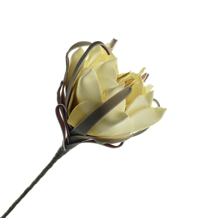 Artificial Pandula Foam Flower Spray, 26-Inch