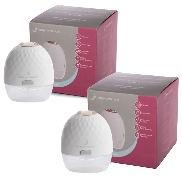 BABYWOMBWORLD WEARABLE HANDS-FREE BREAST PUMP B4062