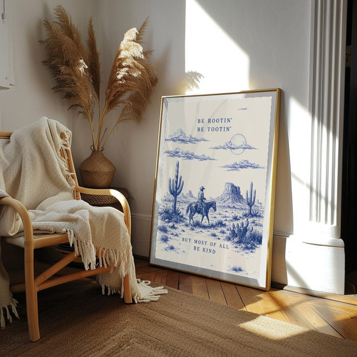 Be Rootin Be Tootin — Art Print Vertical #02