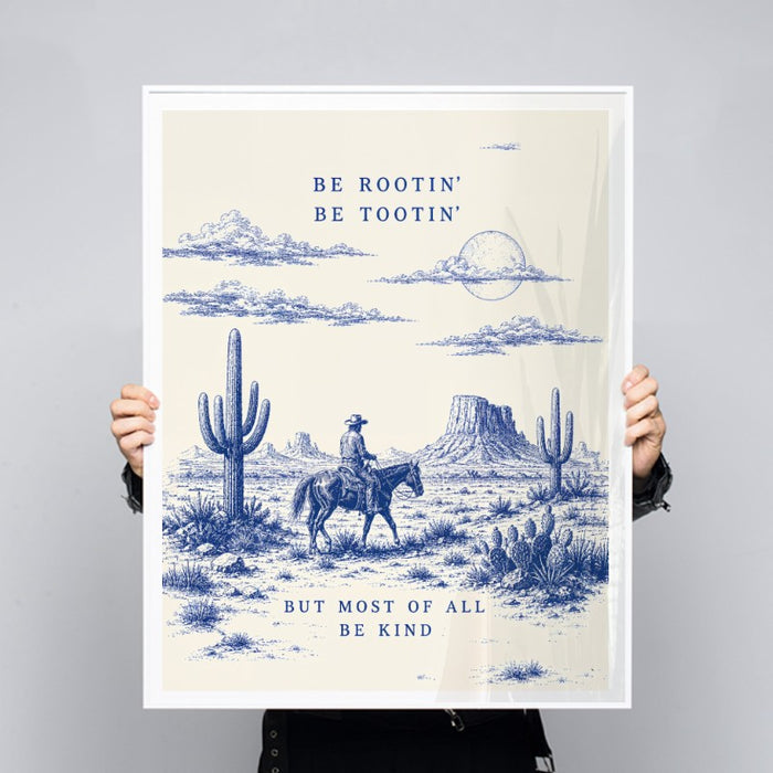 Be Rootin Be Tootin — Art Print Vertical #03