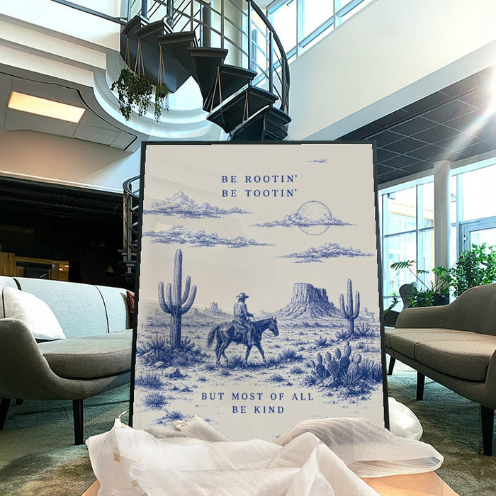 Be Rootin Be Tootin — Art Print Vertical #04