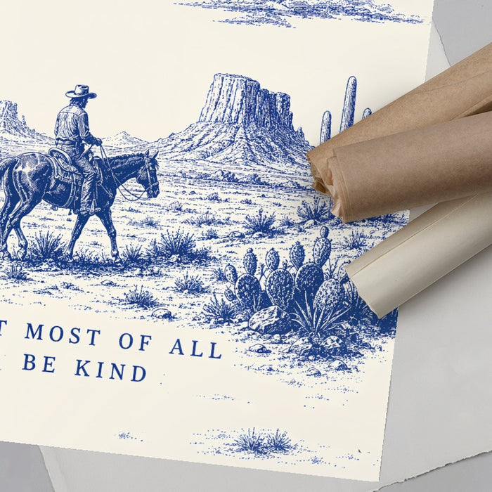 Be Rootin Be Tootin — Art Print Vertical #06