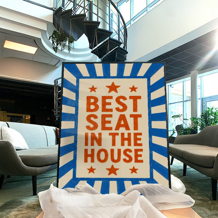 Best Seat In The House — Art Print Vertical #04