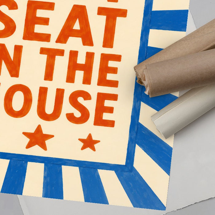 Best Seat In The House — Art Print Vertical #06