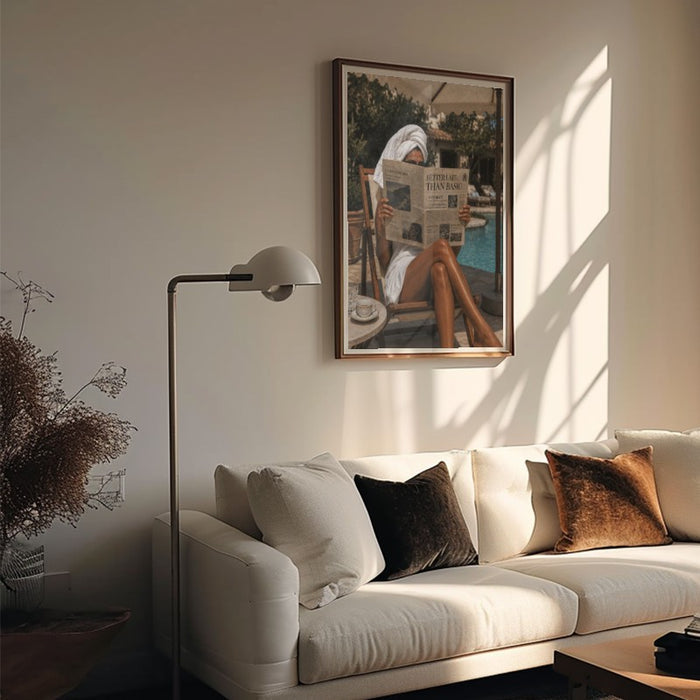 Better Late Than Basic — Art Print Vertical #05