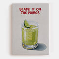Blame The Margs Canvas