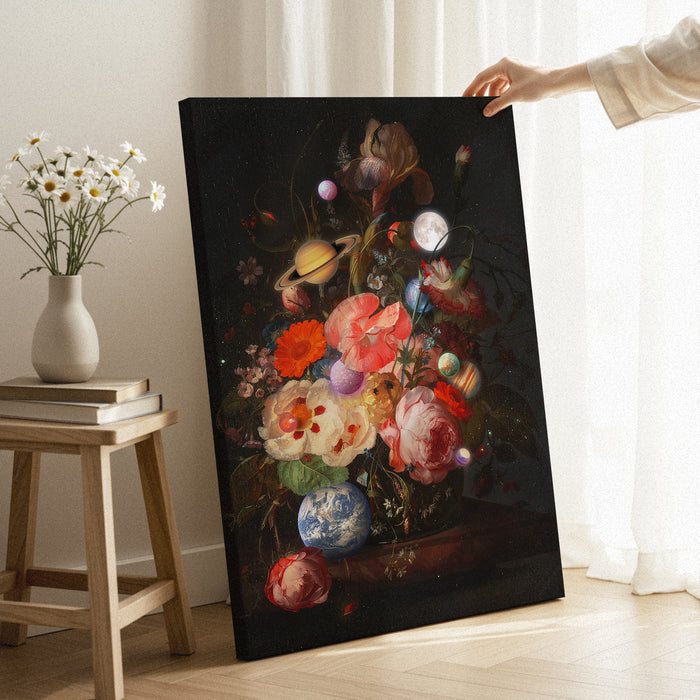 Bouquet of Planets Canvas