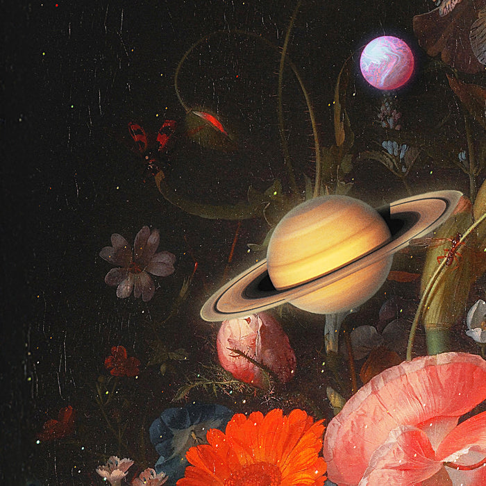 Bouquet of Planets Canvas