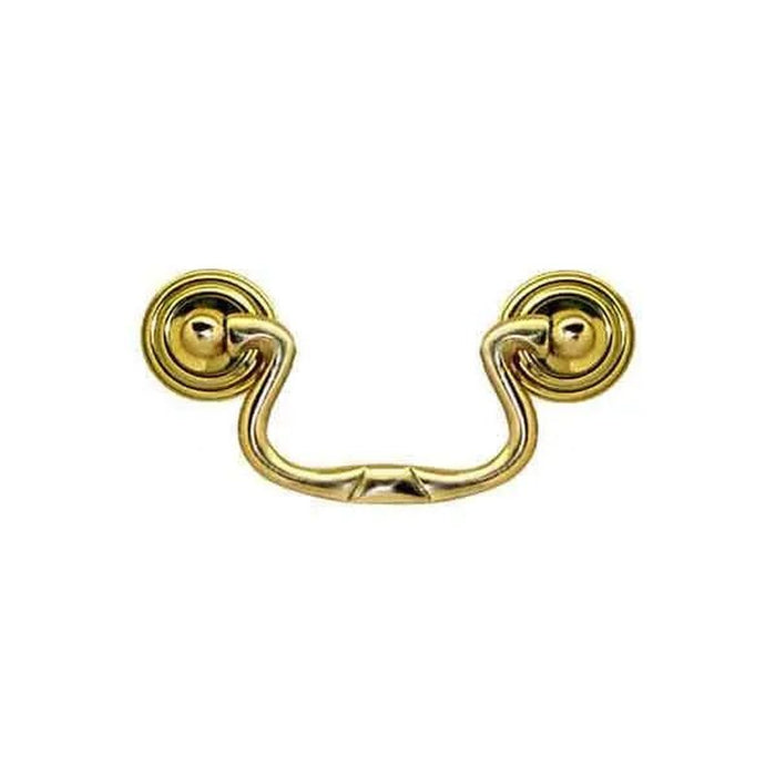 Brass Bail Pulls, 1920's  style, size 2-1/2 - paxton hardware ltd