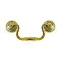 Brass Bail Pulls, 1920's  style, size 3 - paxton hardware ltd
